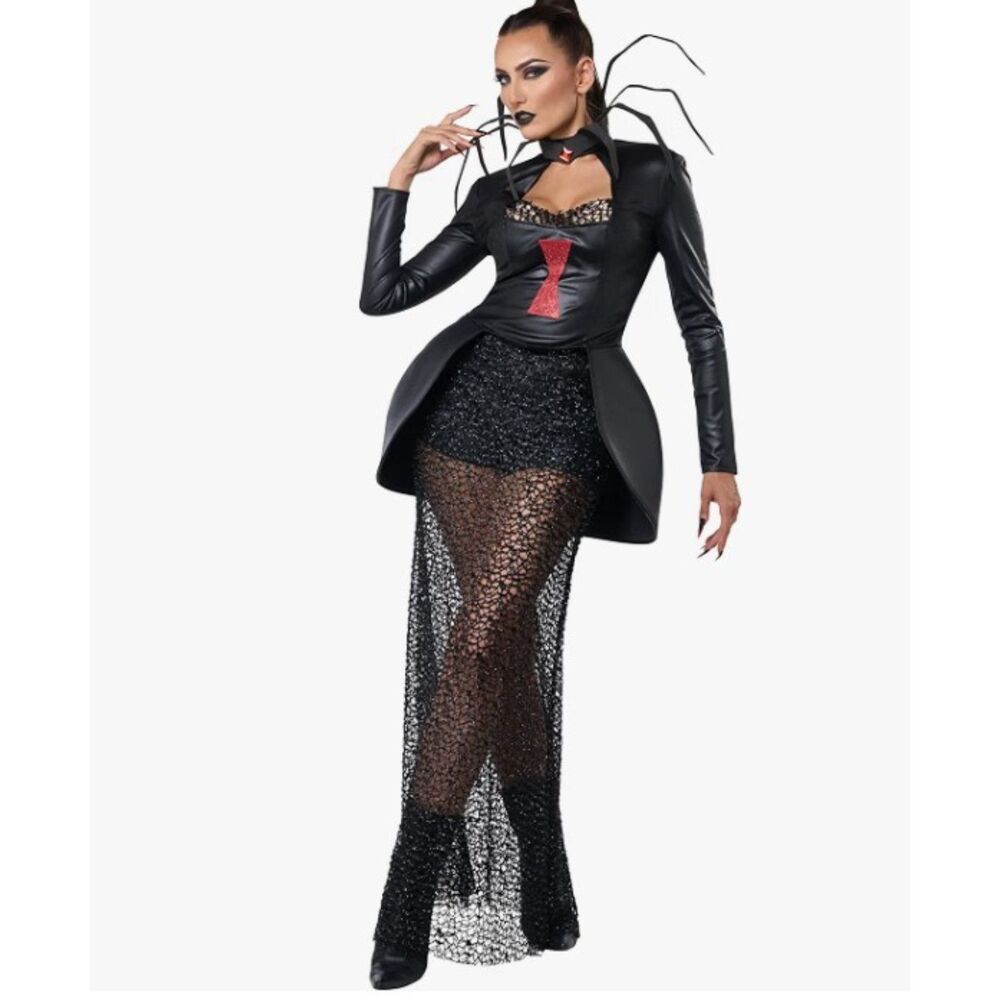 Black Widow Costume - California Costumes - Size Large 10-12